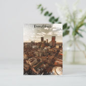 デンバーミニマルコロラドスカイライン ポストカード (スタンド正面)