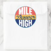 デンバーヴィンテージラベル ラウンドシール (バッグ)