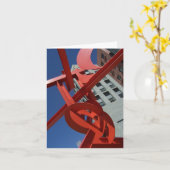 デンバー公共図書館 カード (黄色い花)