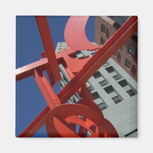 デンバー公共図書館 マグネット (正面)