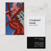 デンバー公共図書館 名刺 (正面/裏面)