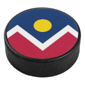 デンバー国旗を持つ愛国的なホッケーパック アイスホッケーパック (3/4)