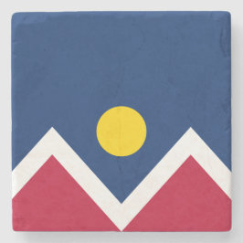 デンバー国旗（コロラド州，米国） ストーンコースター