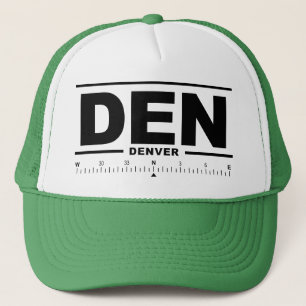 デンバー国際的エアポートDEN キャップ