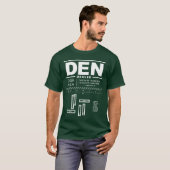 デンバー国際的エアポートDEN Tシャツ (正面フル)