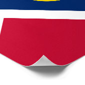 デンバー市国旗 ポスター (角)