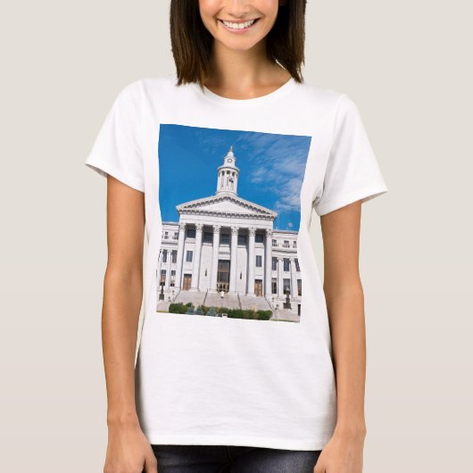 デンバー市郡庁舎入口 Tシャツ (正面)