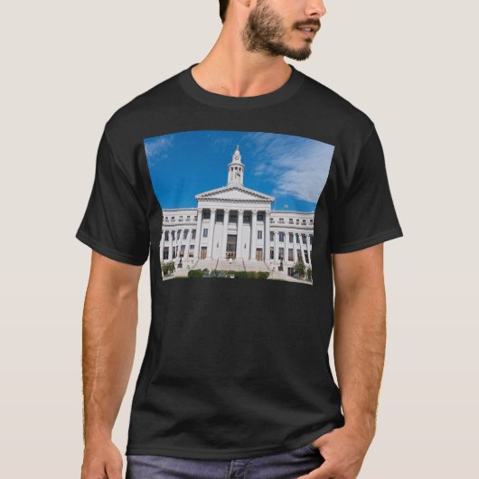 デンバー市郡庁舎入口 Tシャツ (正面)