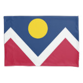 デンバー独身のの愛国的な枕カバー国旗 枕カバー (正面)