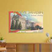 デンバー自然史博物館の見解 キャンバスプリント (インサイチュ (リビング))