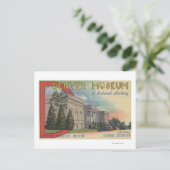 デンバー自然史博物館の見解 ポストカード (スタンド正面)