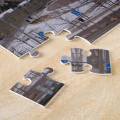 デンバー、コロラド州の市スカイラインのパズル ジグソーパズル (側面)