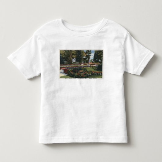 デンバー、コロラド州- Elitchの眺め トドラーTシャツ (正面)