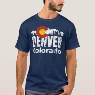 デンバー コロラド 山 Tシャツ