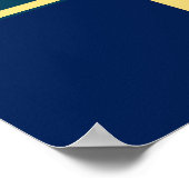 デンバー、シティスカイライン、旅行 ポスター (角)