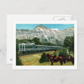 デンバー・ゼファー・トレイン ポストカード (正面/裏面)