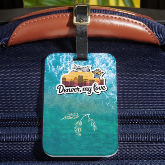 デンバー マイラブ: スマートスーツケース アラームタグ ラゲッジタグ (正面インサイチュ2)