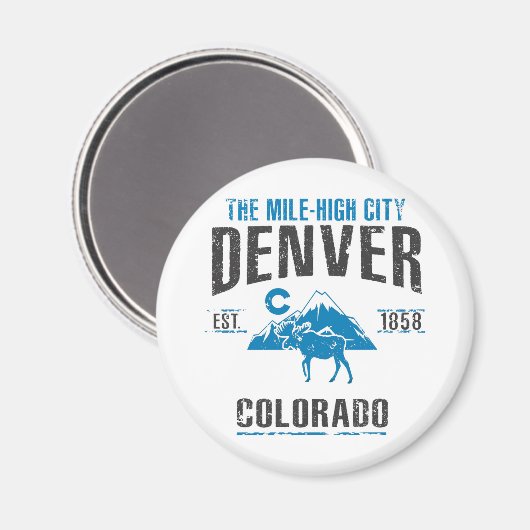 デンバー マグネット (正面/裏面)