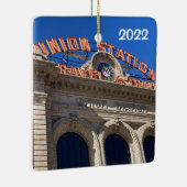 デンバー、ユニオン駅&州キャピトル セラミックオーナメント (右)