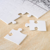 デンバーCOコロラドUSAトラベルシティマップ ジグソーパズル (側面)