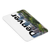 デンバーCOスカイラインとデンバーの空 マグネット (右側)