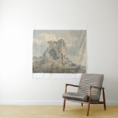 デンビグ城（1793年頃） Thomas Girtin タペストリー (インサイチュ)