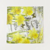 デンフィルと蝶 タペストリー (正面(横))