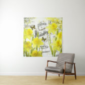 デンフィルと蝶 タペストリー (インサイチュ)