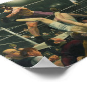 デンプシーとファーポボクシング – ジョージベローズ ポスター (角)