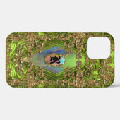 デンプシーケリーエレガントモノグラム Case-Mate iPhoneケース (裏面 (横))