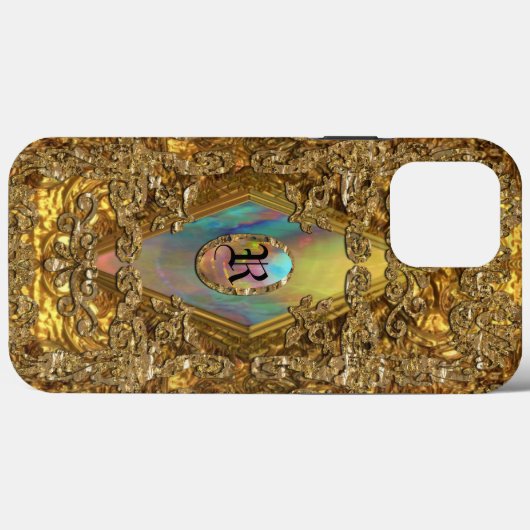 デンプシー・チエレガントック・モノグラム Case-Mate iPhoneケース (裏面 (横))