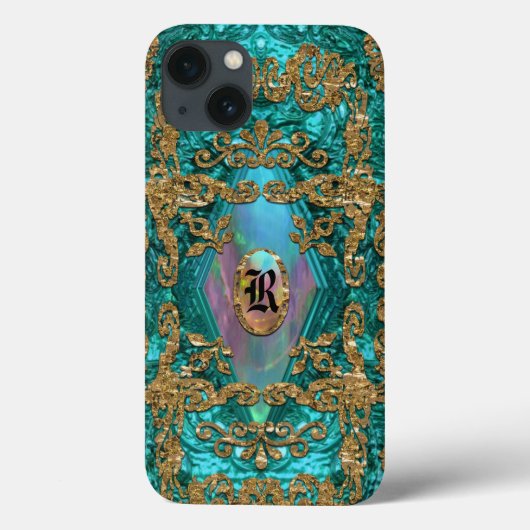 デンプシー・ミカエレガント・モノグラム Case-Mate iPhoneケース (裏面)