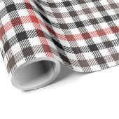 デンホルムエステートチェックパターンスコティッシュプレイド ラッピングペーパー (ロールコーナー)