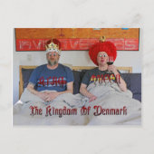デンマークおもしろい王国はがき! ポストカード (正面)