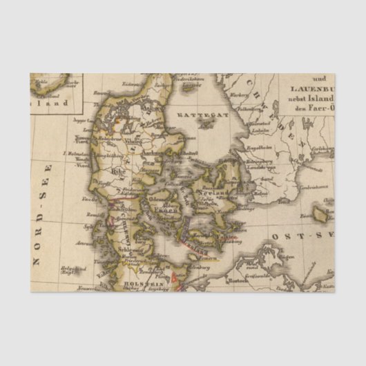 デンマークおよびアイスランド2 薄葉紙 (正面)