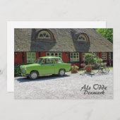 デンマークからのグリーティングカード! シーズンカード (正面/裏面)