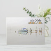 デンマークからの美しいグリーティングカード! シーズンカード (スタンド正面)