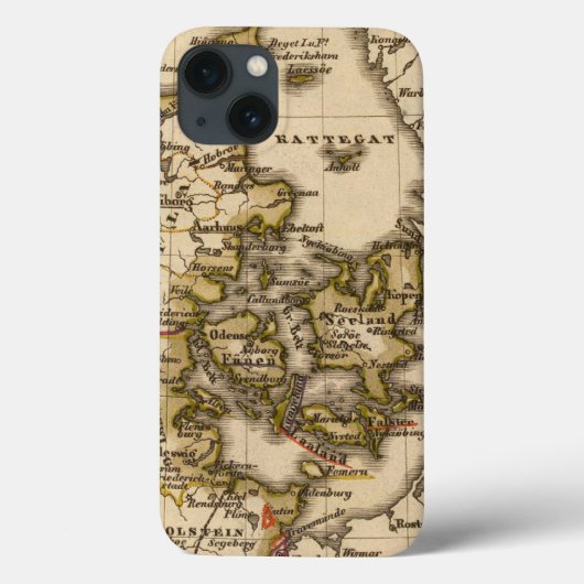 デンマークとアイスランド2 Case-Mate iPhoneケース (裏面)
