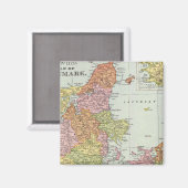 デンマークとアイスランド マグネット (正面/裏面)