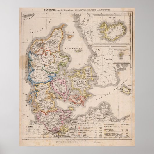 デンマークとドイツ ポスター (正面)