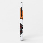 デンマークのアイルランドの木のルーツ国旗 Case-Mate iPhoneケース (裏面/左)