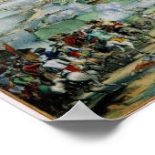 デンマークのクリスティアンシュタット征服1675 ポスター (角)