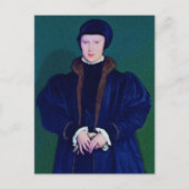 デンマークのクリスティーナのスケッチ ポストカード (正面)