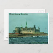 デンマークのクロンボルグス城ハムレット城 ポストカード (正面/裏面)