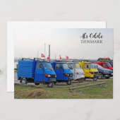 デンマークのグリーティングカード! シーズンカード (正面/裏面)