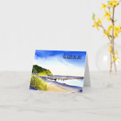 デンマークのジュル カード (黄色い花)