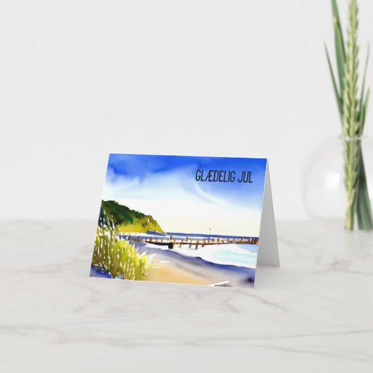 デンマークのジュル カード (正面)