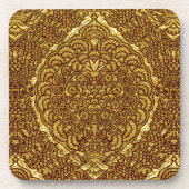 デンマークのドレスのマーガレット女王1世のダマスク コースター (正面)