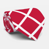 デンマークのネクタイ、ファッションデンマーク国旗のビジネス ネクタイ (ロール)