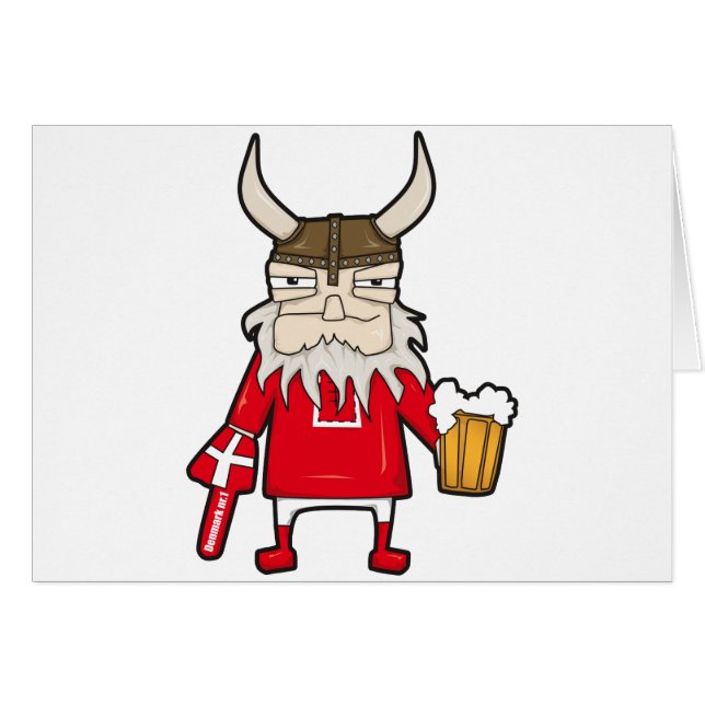 デンマークのバイキングファン (正面横)